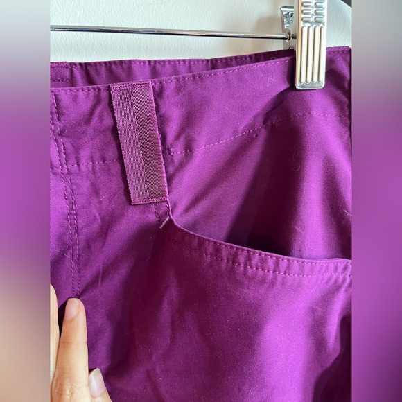 Patagonia Purple Organic Cotton Capris Pants - 8 - Picture 8 of 15